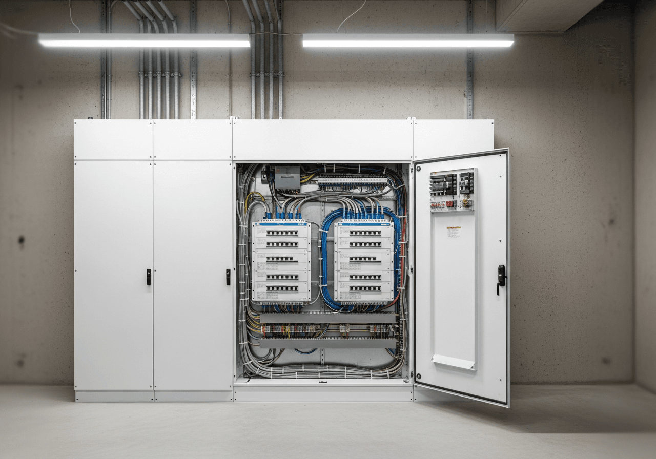 Mise à niveau électrique — Centre Bel-Air Sherbrooke.